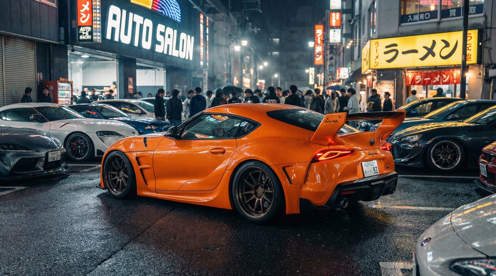 海角网丰田Supra改装案例视频